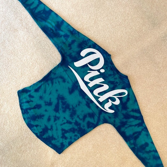 PINK Oversized Sweatshirt Top - Picture 1 of 6